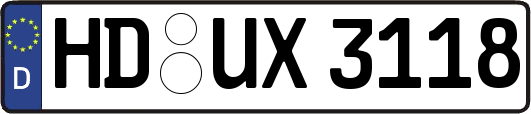 HD-UX3118
