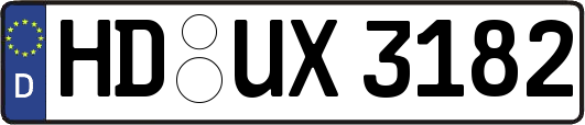 HD-UX3182
