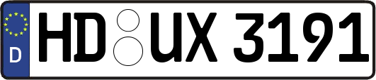 HD-UX3191