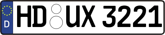 HD-UX3221