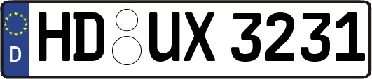 HD-UX3231