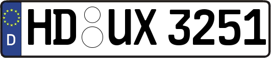 HD-UX3251