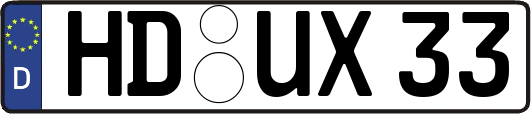 HD-UX33