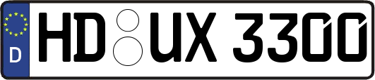HD-UX3300