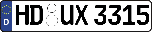 HD-UX3315
