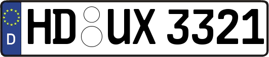 HD-UX3321