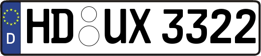HD-UX3322