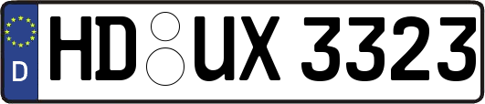 HD-UX3323