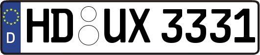 HD-UX3331