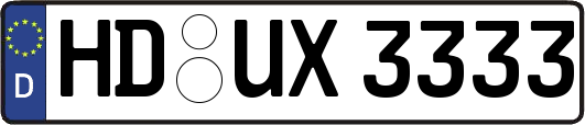 HD-UX3333