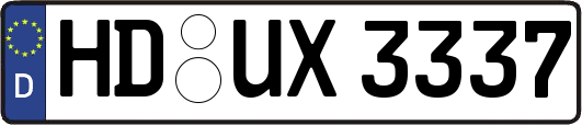 HD-UX3337