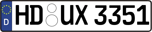 HD-UX3351