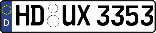 HD-UX3353