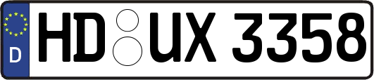 HD-UX3358