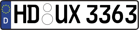 HD-UX3363
