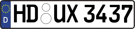 HD-UX3437