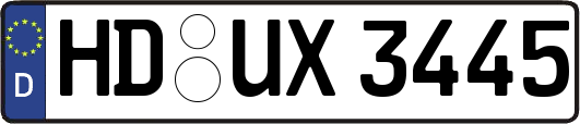 HD-UX3445
