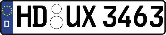 HD-UX3463