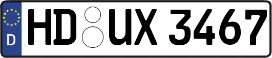 HD-UX3467