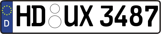 HD-UX3487