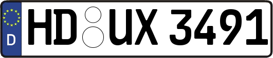 HD-UX3491