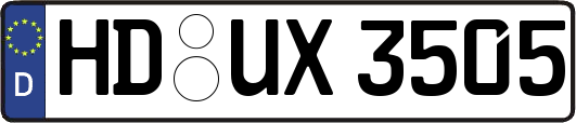 HD-UX3505