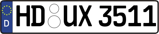 HD-UX3511