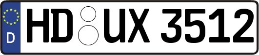 HD-UX3512