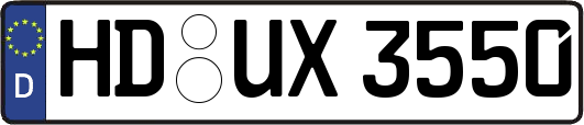 HD-UX3550