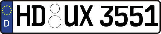HD-UX3551