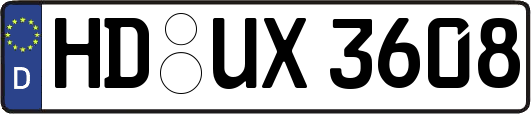 HD-UX3608