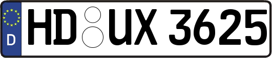 HD-UX3625