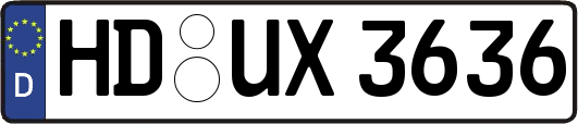 HD-UX3636