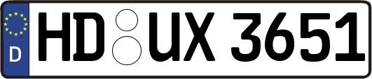 HD-UX3651