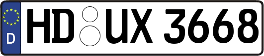 HD-UX3668