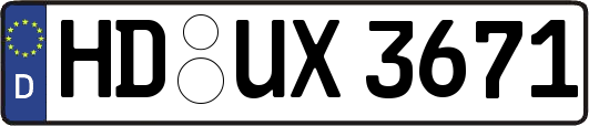 HD-UX3671