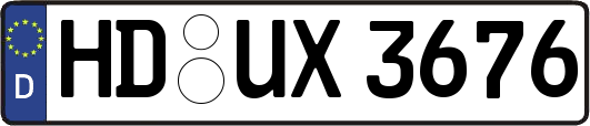 HD-UX3676
