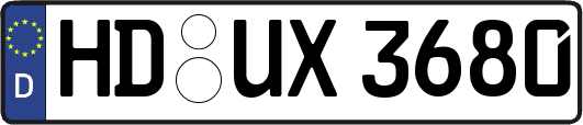 HD-UX3680