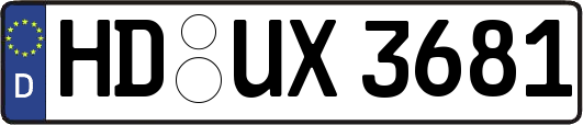 HD-UX3681