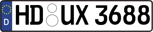 HD-UX3688