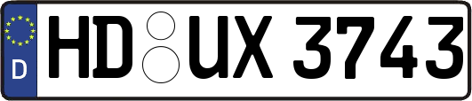 HD-UX3743
