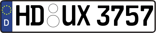 HD-UX3757