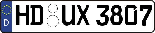 HD-UX3807