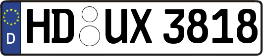 HD-UX3818