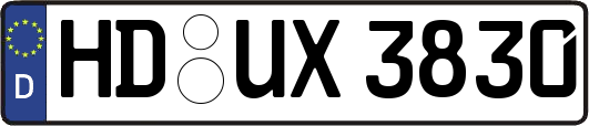 HD-UX3830