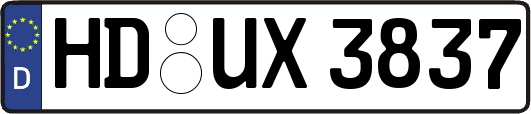HD-UX3837