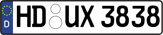 HD-UX3838