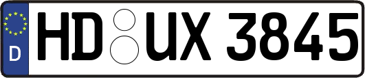 HD-UX3845