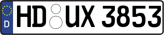 HD-UX3853