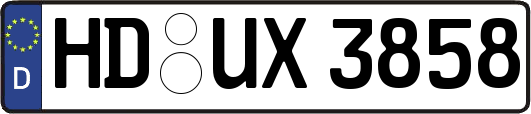 HD-UX3858